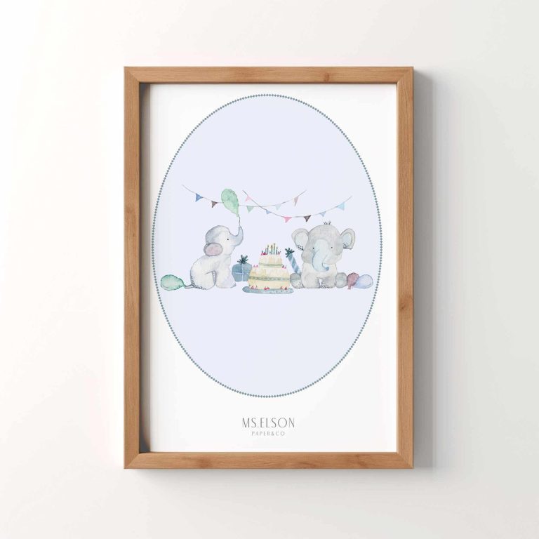 Elephants celebrate a magical birthday