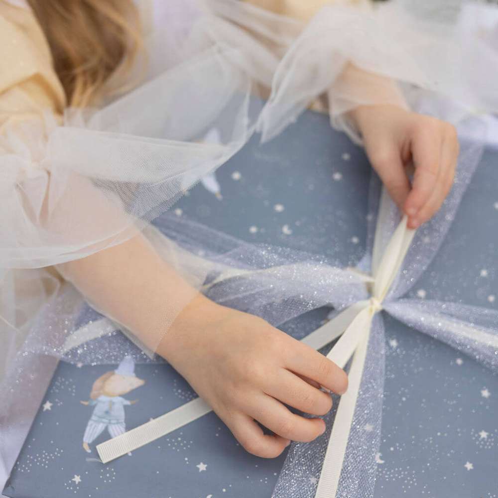 Deep Night Sky Gift Wrap – תמונה 6