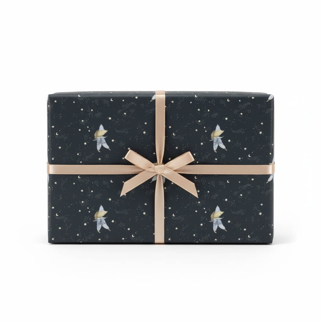 Deep Night Sky Gift Wrap – תמונה 2