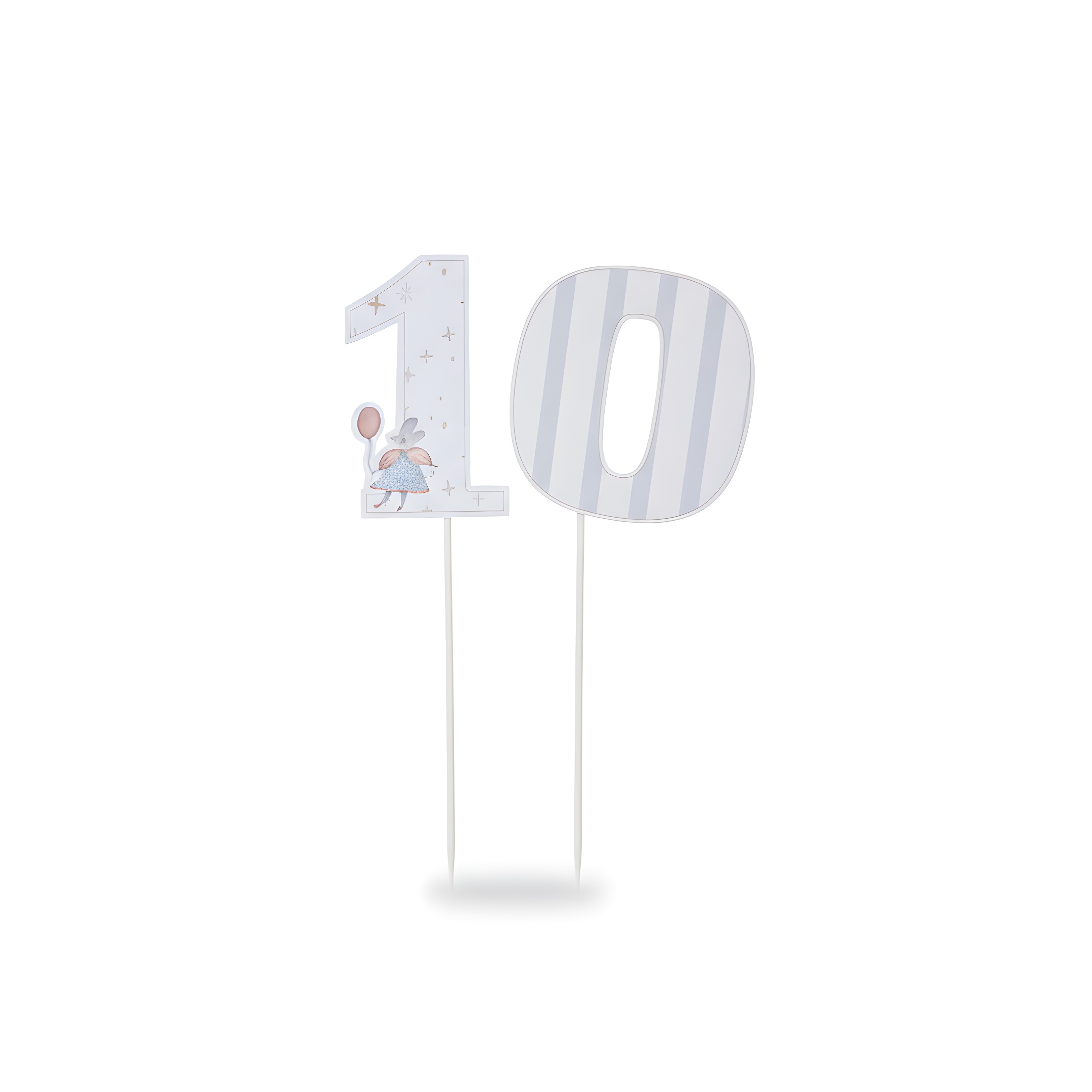 טופרים מספרים לעוגה – מארז ספרות 0–9